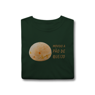 Nome do produto Camiseta Movido Pão de Queijo