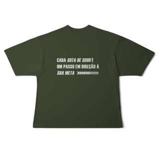 Nome do produto Camiseta Oversized Cada Gota de Suor