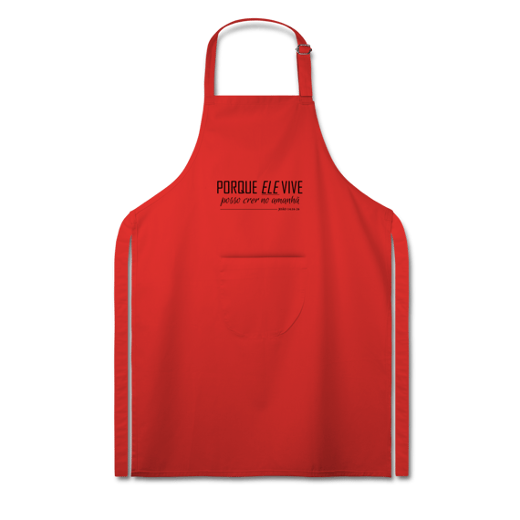 Avental Porque Ele vive