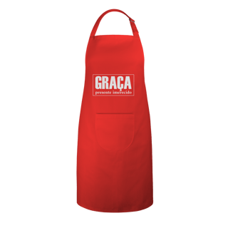 Nome do produto Avental Graça Imerecida