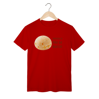 Nome do produto Camiseta Movido Pão de Queijo