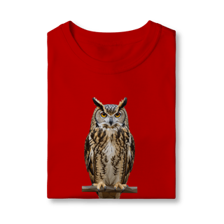 Nome do produto Camiseta Infantil Coruja Colors