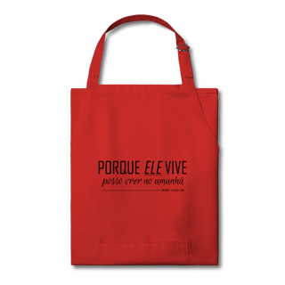 Nome do produto Avental Porque Ele vive