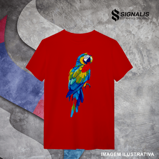 Nome do produto Camiseta Quality Arara Colors