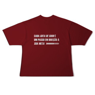 Nome do produto Camiseta Oversized Cada Gota de Suor