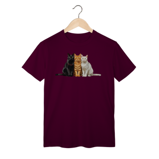 Nome do produto Camiseta Gato Colors