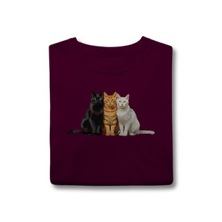 Nome do produto Camiseta Gato Colors