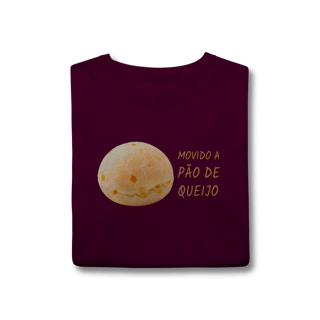 Nome do produto Camiseta Movido Pão de Queijo