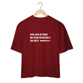 Nome do produto Camiseta Oversized Cada Gota de Suor
