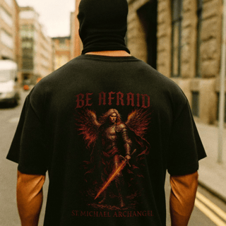 Nome do produto (Oversized) Be Afraid