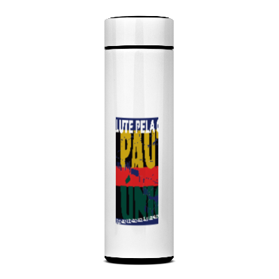 Nome do produto: Garrafa Térmica @pautaunicaeocaminho