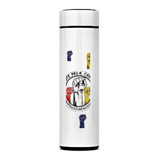 Garrafa Térmica @pautaunicaeocaminho