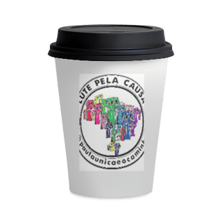 Copo de Cerâmica @pautaunicaeocaminho