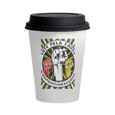 Nome do produto: Copo de Cerâmica @pautaunicaeocaminho