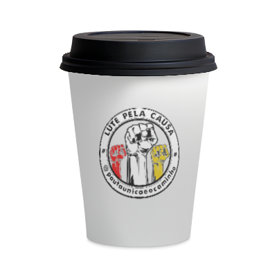 Nome do produto: Copo de Cerâmica @pautaunicaeocaminho