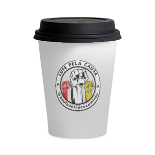 Nome do produto Copo de Cerâmica @pautaunicaeocaminho