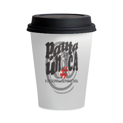 Nome do produto: Copo de Cerâmica @pautaunicaeocaminho