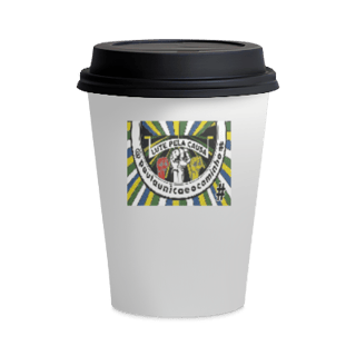 Copo de Cerâmica @pautaunicaeocaminho