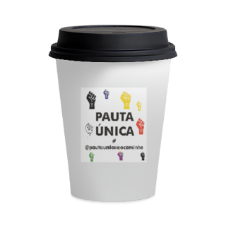 Nome do produto Copo de Cerâmica @pautaunicaeocaminho