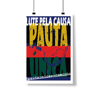 Poster Retrato @pautaunicaeocaminho