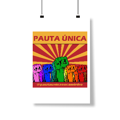 Nome do produto: Poster Retrato @pautaunicaeocaminho