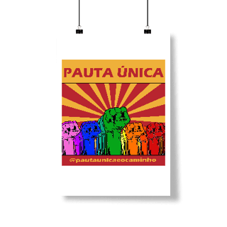 Nome do produto Poster Retrato @pautaunicaeocaminho