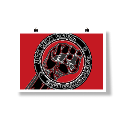 Nome do produto: Poster Retrato @pautaunicaeocaminho