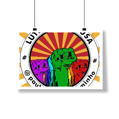 Nome do produto: Poster Paisagem @pautaunicaeocaminho