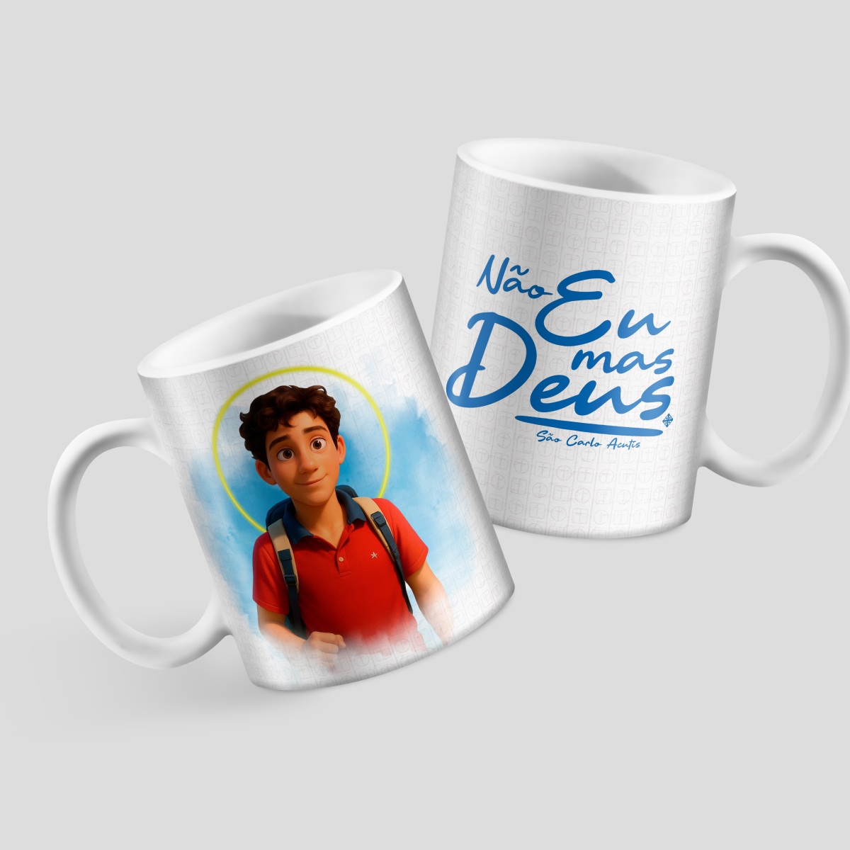 Nome do produto: Caneca São Carlo Acutis