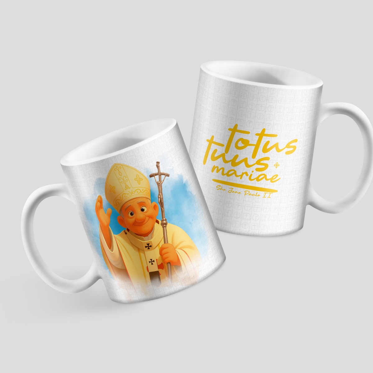 Nome do produto: Caneca São João Paulo II