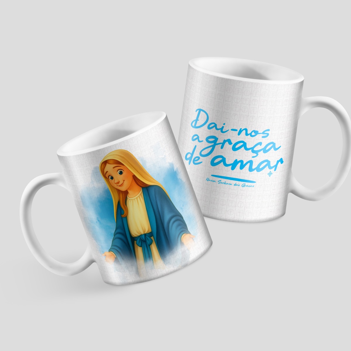 Nome do produto: Caneca Ns Sra das Graças