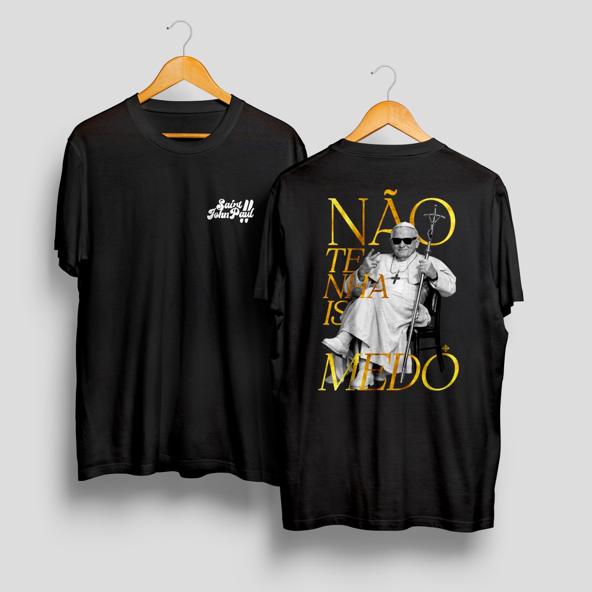 Nome do produto: Camisa Saint Jonh Paul II