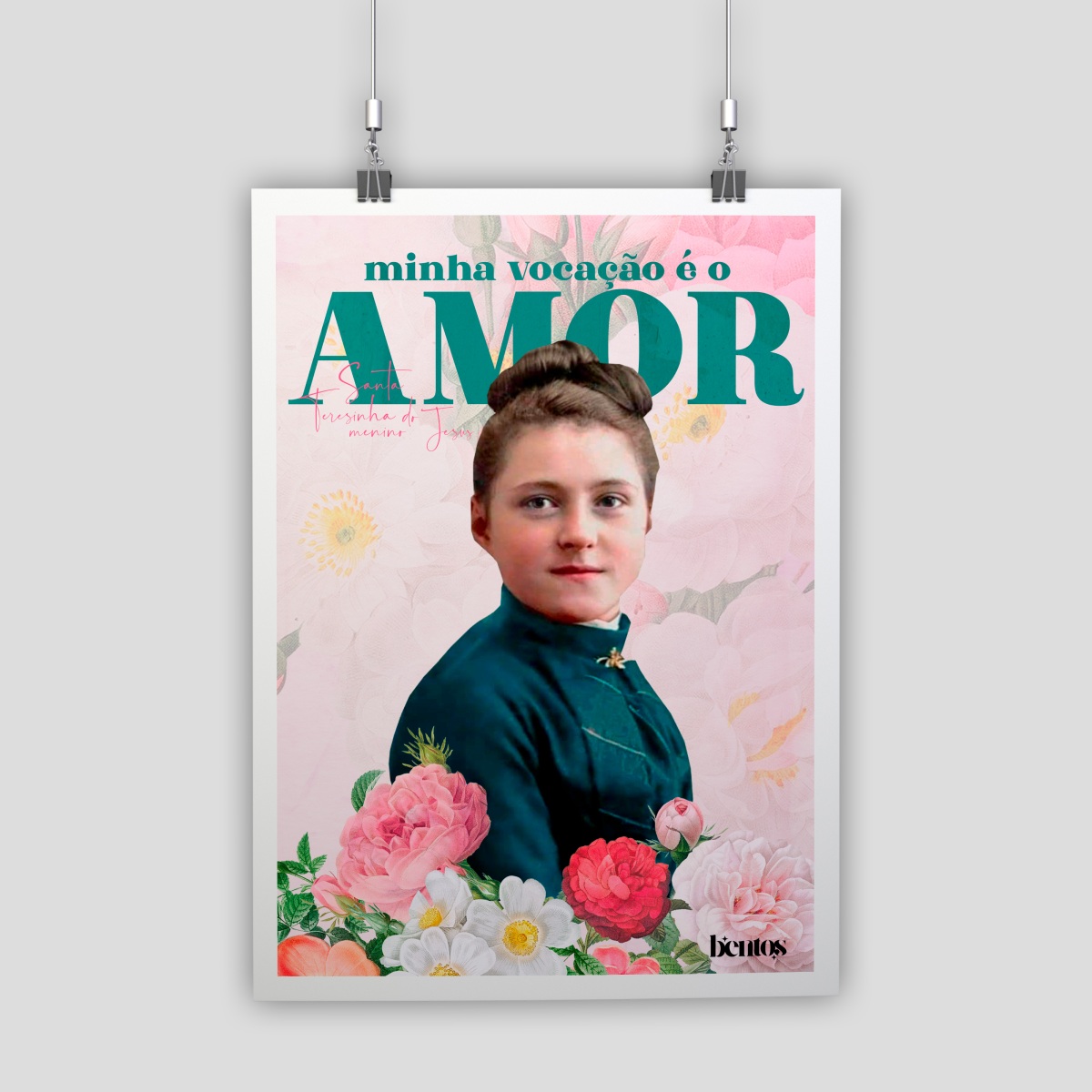 Nome do produto: Pôster Minha Vocação é o Amor