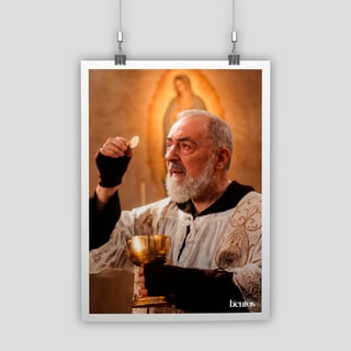 Nome do produto Pôster Padre Pio