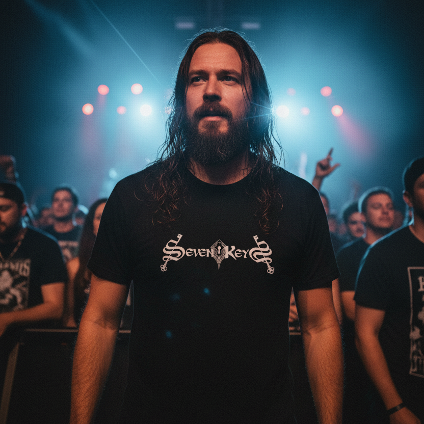 Nome do produto: Seven Keys - Banda - T-Shirt Quality