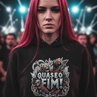 Quase o Fim! - Banda - Moletom Canguru