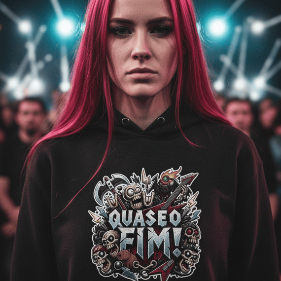 Quase o Fim! - Banda - Moletom Canguru