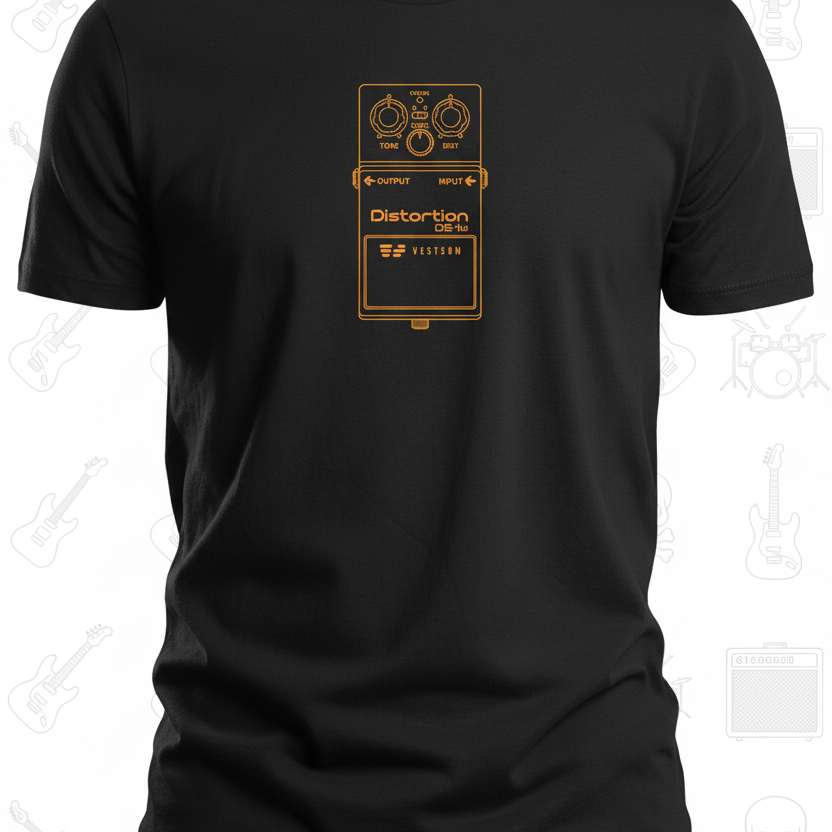 Nome do produto: Pedal Distortion - T-Shir Prime