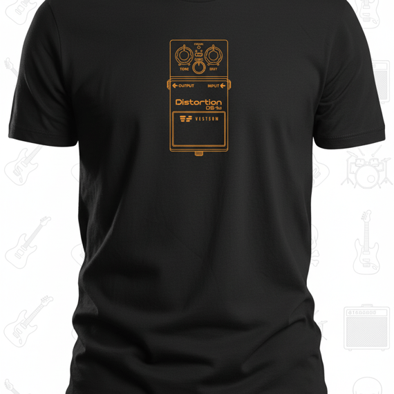 Pedal Distortion - T-Shir Prime