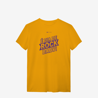 Nome do produtoÉ dia de Rock Baby - T-Shirt Quality