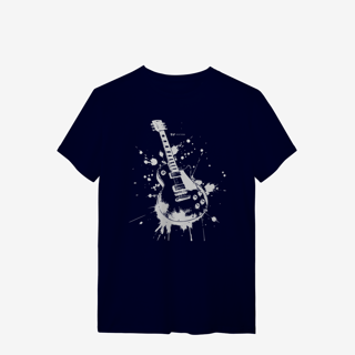 Nome do produtoGuitar Vector Splash - T-Shirt Quality