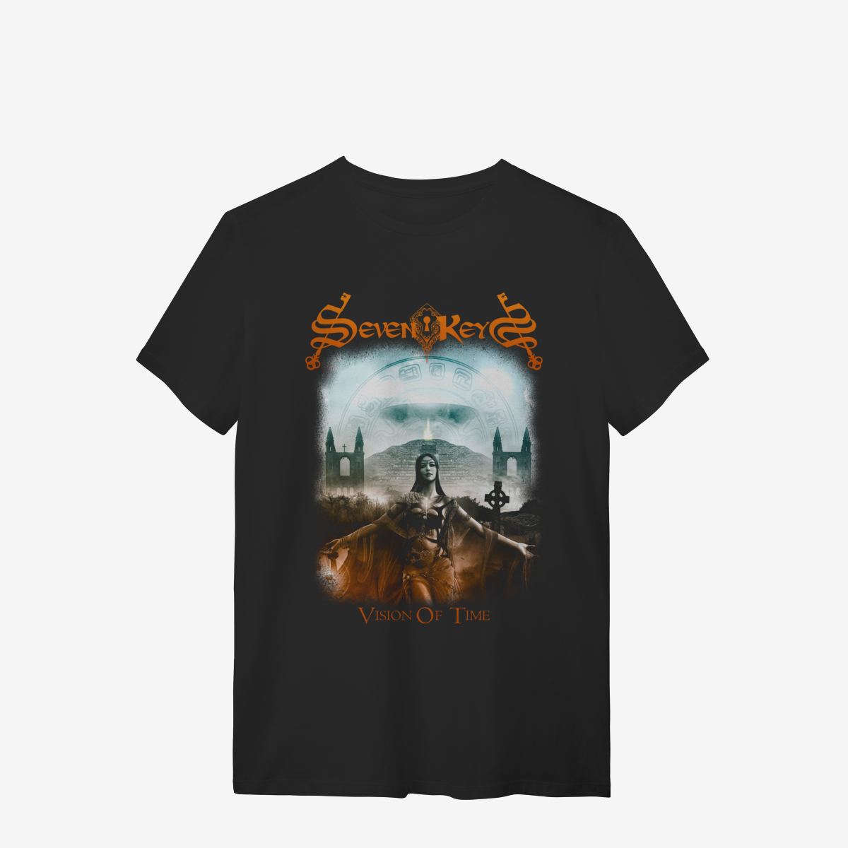 Nome do produto: Seven Keys - Vision Of Time - T-Shirt Quality