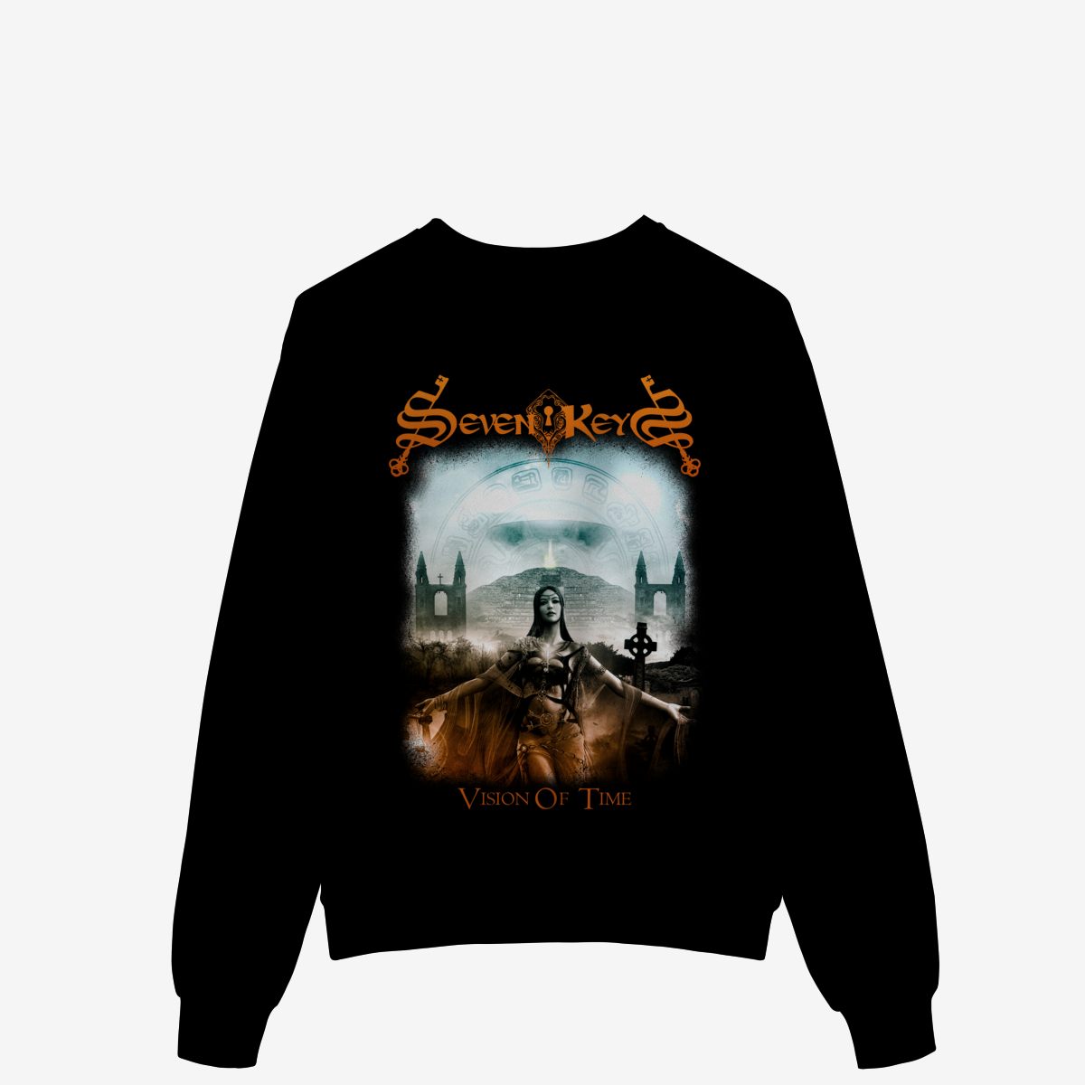 Nome do produto: Seven Keys - Vision Of Time - Moletom Prime Fechado