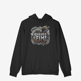 Nome do produtoQuase o Fim! - Banda - Moletom Canguru