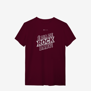 Nome do produtoÉ dia de Rock Baby - T-Shirt Quality