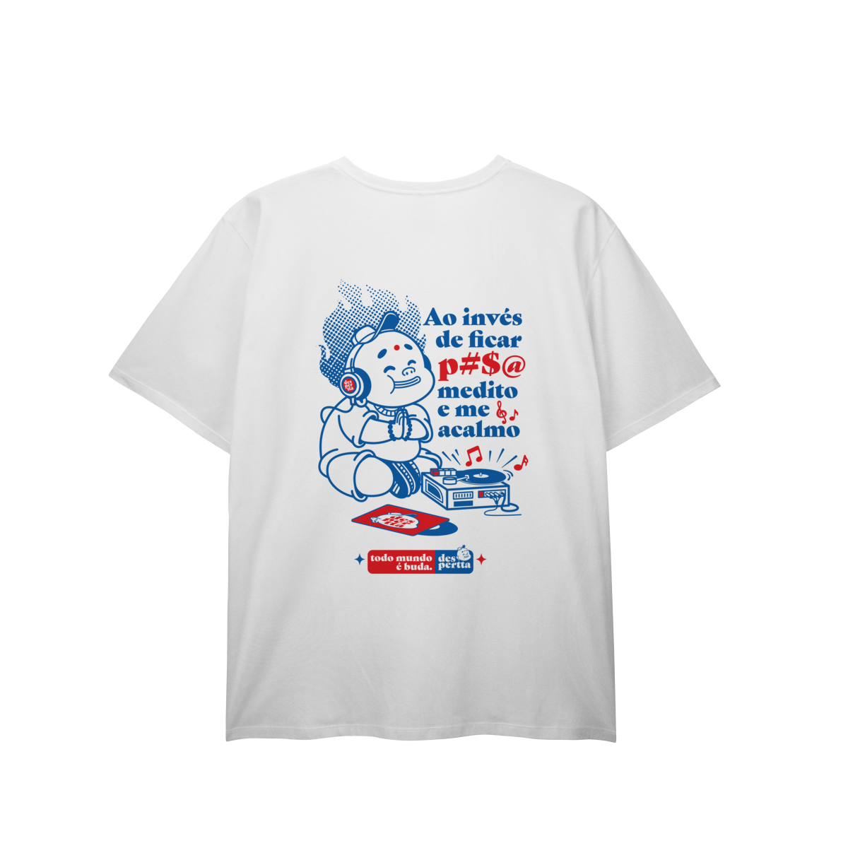 Nome do produto: T-Shirt Plus Size Zazen (Desperta®)