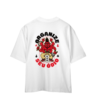 Nome do produto Camiseta Oversized Organize seu ódio (Desperta®)