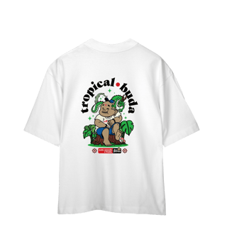 Nome do produto Camiseta Oversized Tropical Buda (Desperta®)