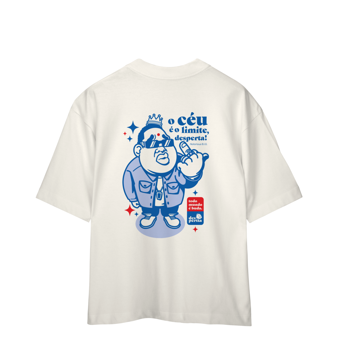 Nome do produto: Camiseta Oversized B.I.G (Desperta®)