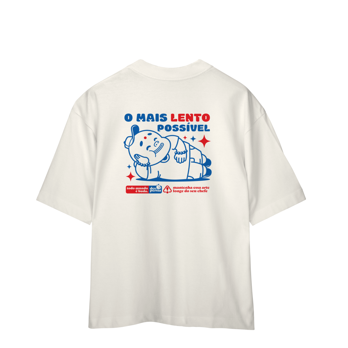 Nome do produto: Camiseta Oversized Lento (Desperta®)